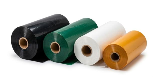 Builder sheet rolls in black, green, white and yellow