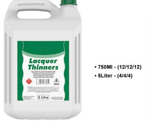 General PUrpose Thinners – 750Ml, 5L