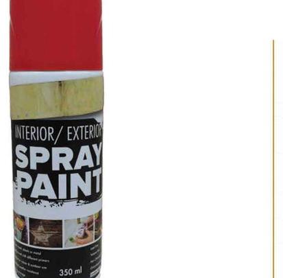 Signal Red Spray Paint – 350Ml