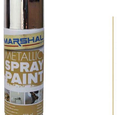 Metallic Bright Chrome Spray Paint – 350Ml