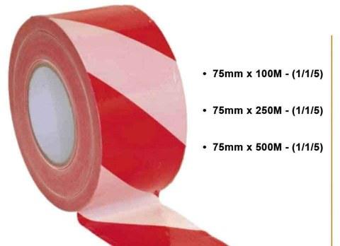 Barrier Tape – 75mm X 100M, 250M, 500M