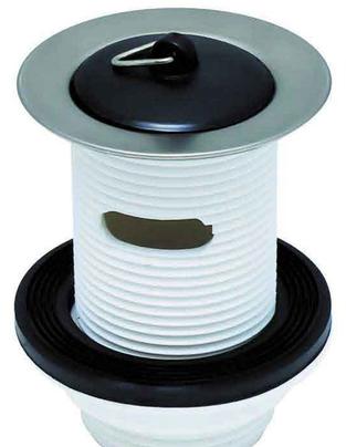 Basin Waste And Plug PVC Long Shank – 40mm