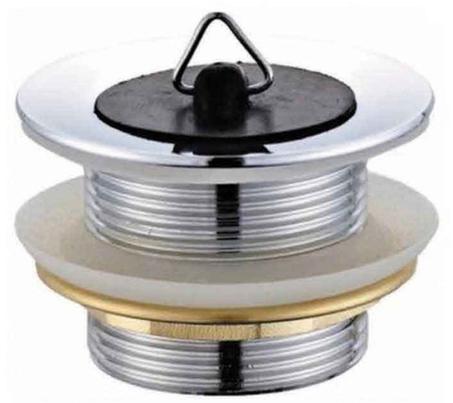 Bath/Sink Waste & Plug Unslotted – 40mm