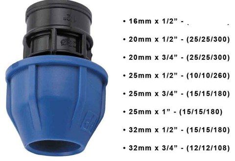 Pp Comp Female Adaptor