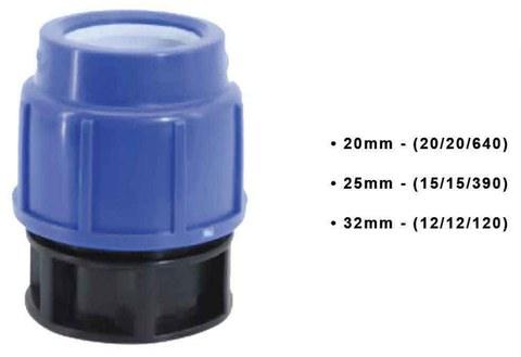 Pp Comp End Cap – 20mm, 25mm, 32mm