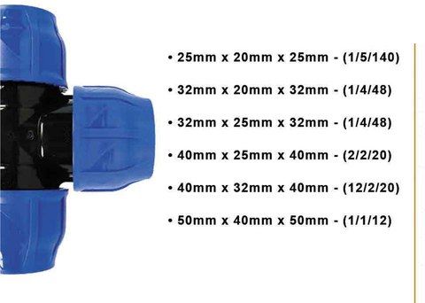 Pp Comp Reducing Tee