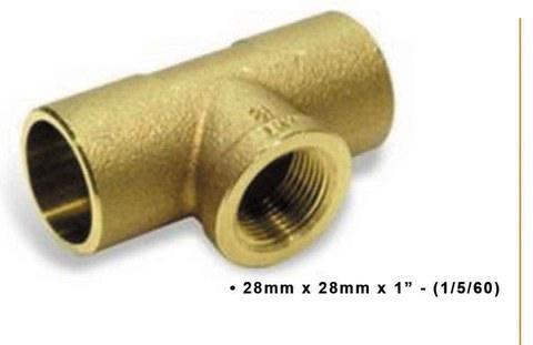 Tee C X C X Fi – 28mm X 28mm X 1