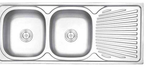 Double Drop-In Sink – 1200mm X 500mm X 155mm