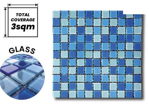 Aqua Marine 33 Sheets – 300mm X 300mm