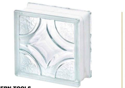 Glass Brick Cycle Rhombus – 190mm X 190mm X 80mm