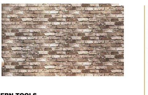 Clinker Brick Style – 530mm X 10M – 240Gsm
