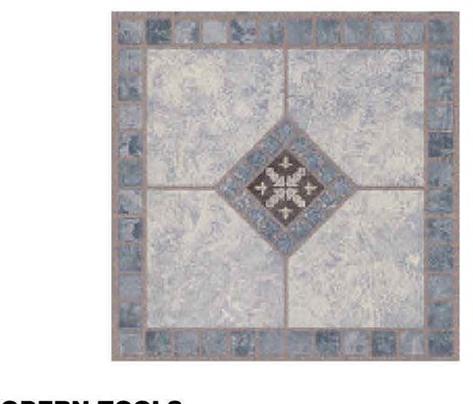 Blue Lagoon – 305mm X 305mm – 0.93M² – 1mm
