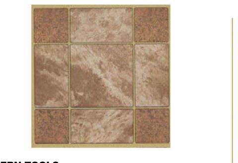 Blue Lagoon – 305mm X 305mm – 0.93M² – 1mm