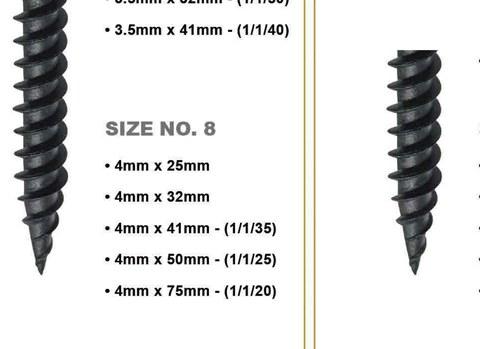 Dry Wall Screw – 100 Pieces