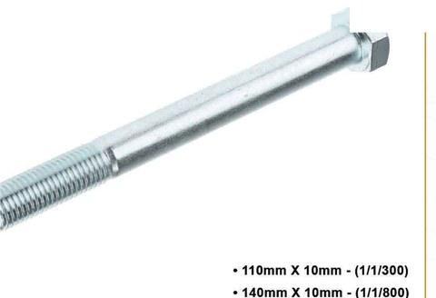 Straining Bolt + Hex