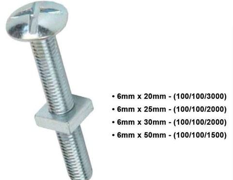 Gutter Bolt + Nut