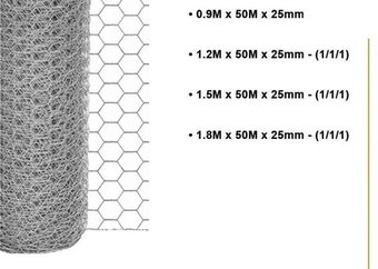 Chicken Wire Hot Dipped