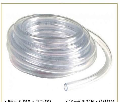 Hose Pipe Clear Diy – 8mm X 20M, 10mm X 20M