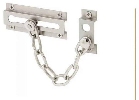 Door Chain Guard Chrome Plated
