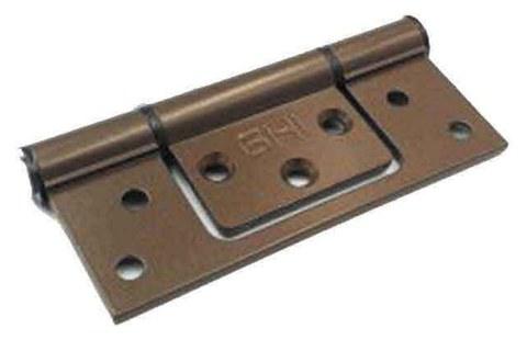 Butt Hinge Aluminium Sinkless – Silver – 100mm