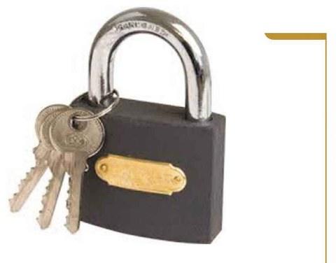 Padlock Eco Iron 20mm, 25mm, 32mm, 38mm, 50mm, 63mm