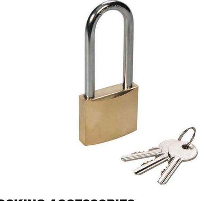 Padlock Pro Solid Brass Long Shackle 32mm, 40mm, 50mm