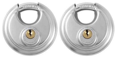 Discus Padlock Eco – 2 Keyed Alike, 70mm
