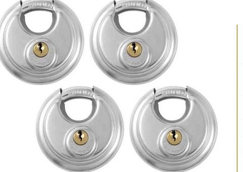 Discus Padlock Eco – 4 Keyed Alike 70mm – 4Ka