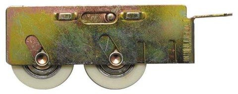 Patio Door Roller Double 15mm – Zinc Plated