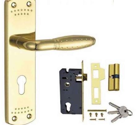 Exclusive Lockset Cylinder Brass Dots