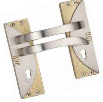 Expression Lockset Milano Brass 2 Tone