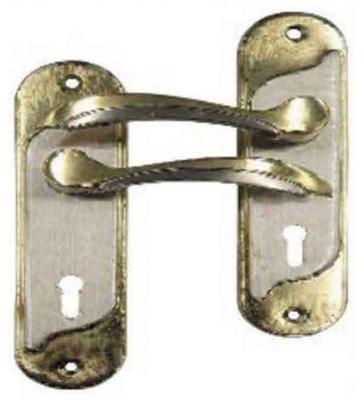 Expression Lockset Venice Brass 2 Tone