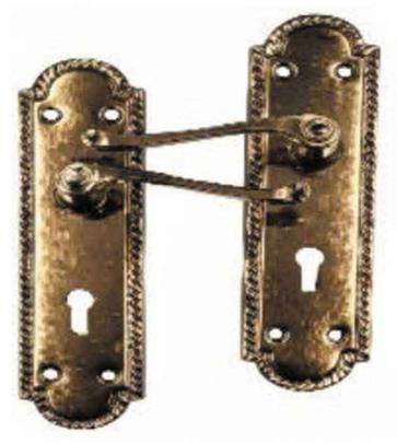 Georgian Lockset Bronze 200mm