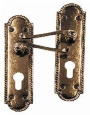 Georgian Lockset Cylinder Bronze 200mm