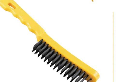 Wire Brush Hand Grip Plastic