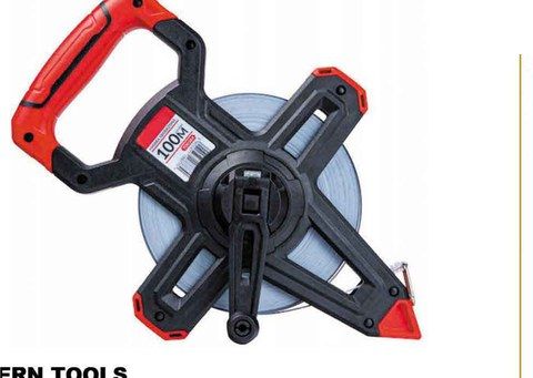 Measuring Tape Pro Fibre Glass Open Reel 30M, 50M, 100M