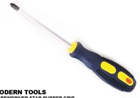 Screwdriver Star Rubber Grip 75mm-150mm