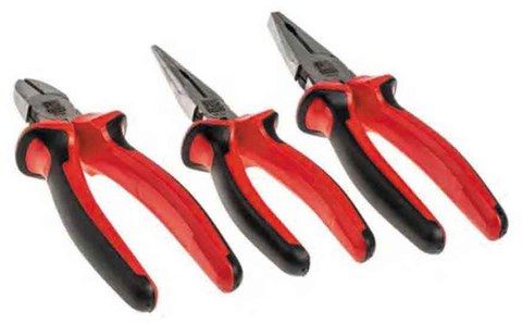 Plier 3 Piece Set – Pro – 160mm (Long Nose, Diagonal, Combination)