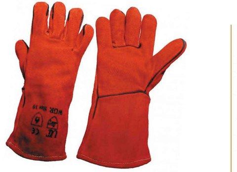 Glove Red Leather Elbow – 14