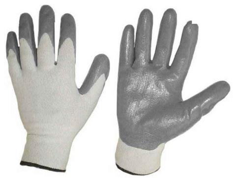 Glove Nitrile Coated Grey