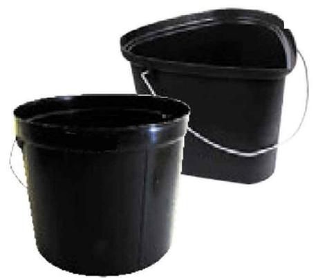 Builders Bucket Plastic 12Lt (Round, Triangle)