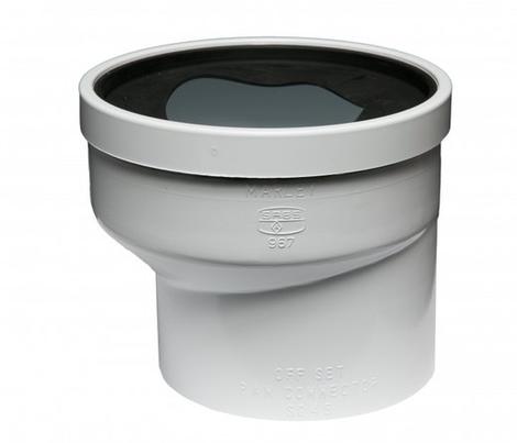 D/rubber pan connector – 110mm