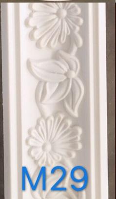 Hard Cornice Color White