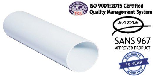 PVC BB Drain Pipe – SATAS SWV 110mm x 6m