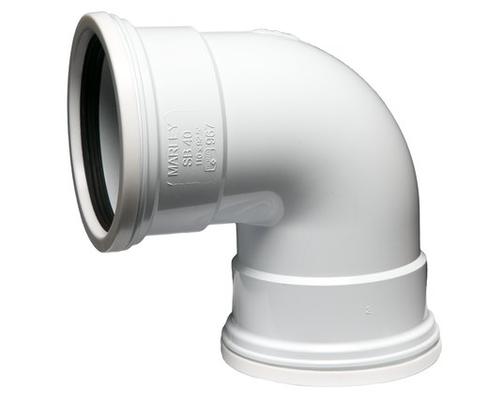 Soil & Vent long radius bend – 110mm x 90mm