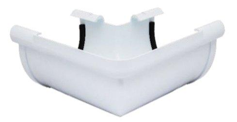PP BB Half Round Gutter Corner 90D External