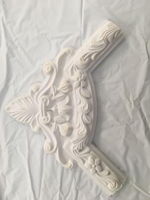 PU – Hard Cornice Color White PU303S 300mm