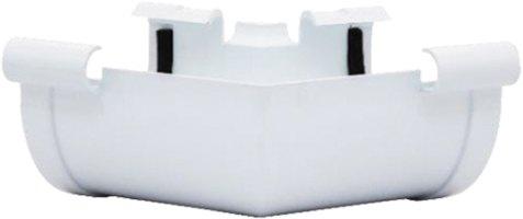 PP BB Half Round Gutter Corner 45D External