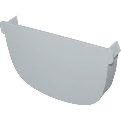 PVC BB D-Shape Gutter Stopend
